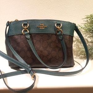 Coach signature purse